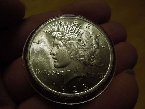 1923 P Peace Dollar