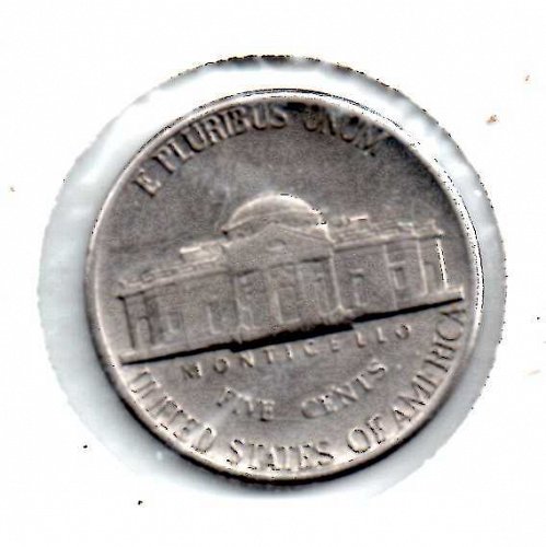 1977d Jefferson Nickel #3 