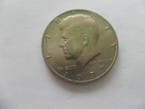 1977 50 c Kennedy Half Dollar