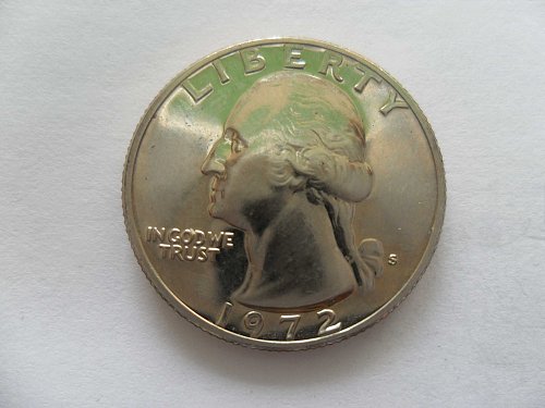 1972-S Washington Quarter