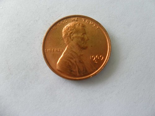 1969-S 1C ,Lincoln Cent
