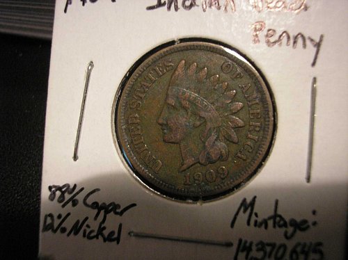 1909-P Indian Head Cent