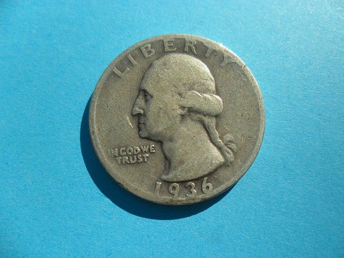 1936-S  Washington Quarter