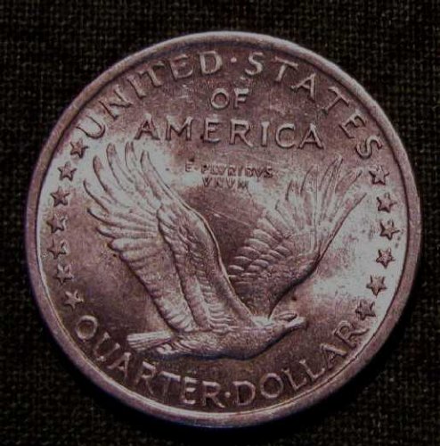 1917 TYPE 1 Standing Lib. Quarter FULL HEAD GEM BU!!  #44 ROCK BOTTOM PRICE!!