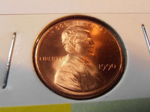 1990 P LINCOLN CENT BU