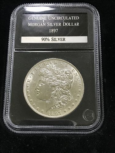 1897 P Morgan Dollar