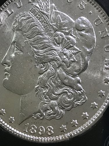 1898 P Morgan Dollar