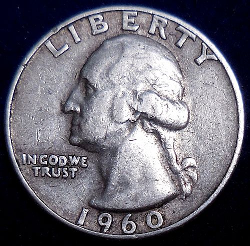 ✅1960-D Silver Quarter✅