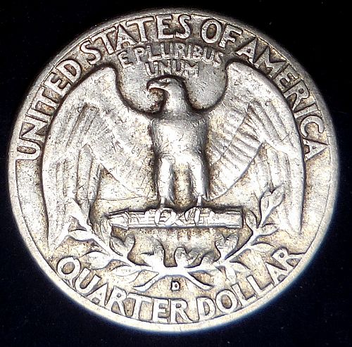 ✅1960-D Silver Quarter✅