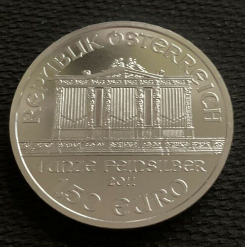 2011 Austrian 1 oz Silver Philharmonic BU .999 Pure *IN CAPSULE* Austria