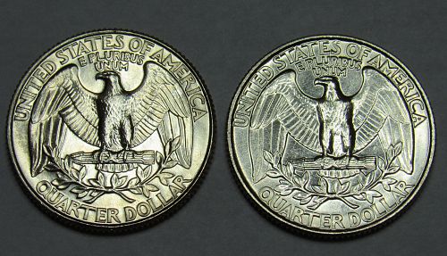 1992 P&D Washington Quarters in BU condition