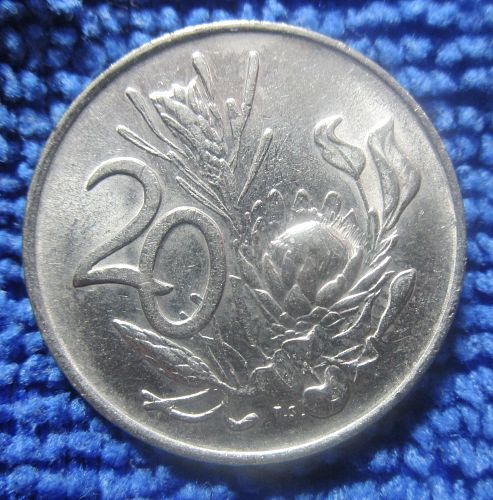 1971 20 Cents - South Africa (115A)