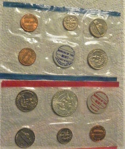 1970 P-D-S  MINT SET Direct from the Mint in OGP SM DT Cent And Silver Kennedy