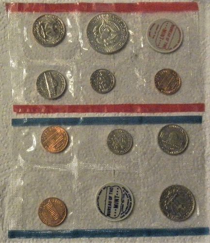 1970 P-D-S  MINT SET Direct from the Mint in OGP SM DT Cent And Silver Kennedy