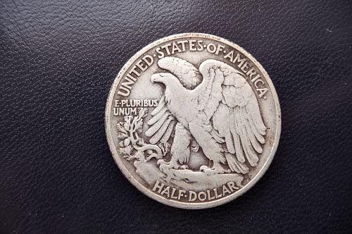 1945 Walking Liberty Half Dollar