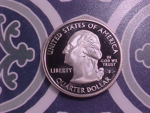 2008 S OKLAMHOMA STATE QUARTER CAMEO PROOF av34