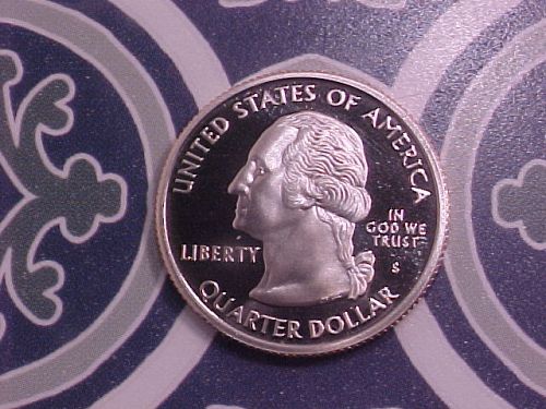 2008 S ALASKA STATE QUARTER CAMEO PROOF av37