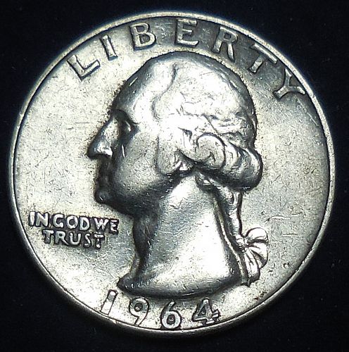 1964-P Silver Quarter Dollar