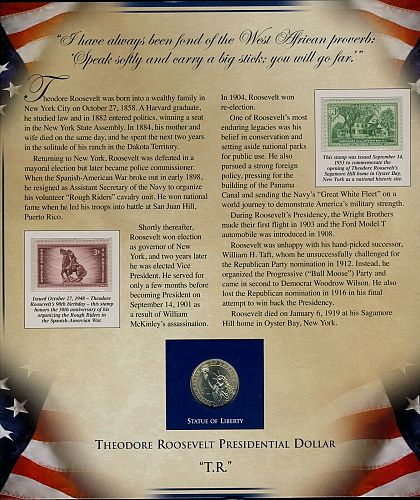 U.S. Presidents Mint Sets Collection with Historic U.S. Stamps