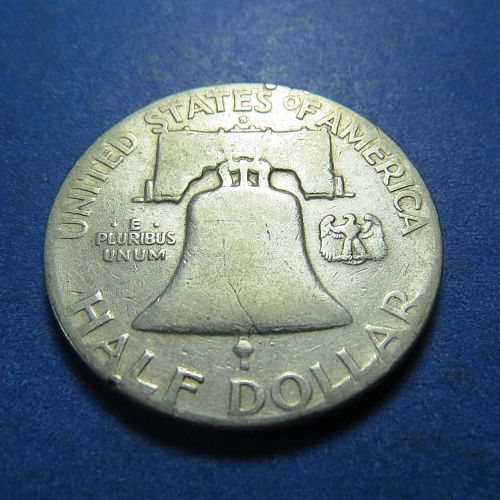 1949-S FRANKLIN HALF DOLLAR ~ NICE ~ COMB. SHIP. ~ 90% Silver ~ LOT B875