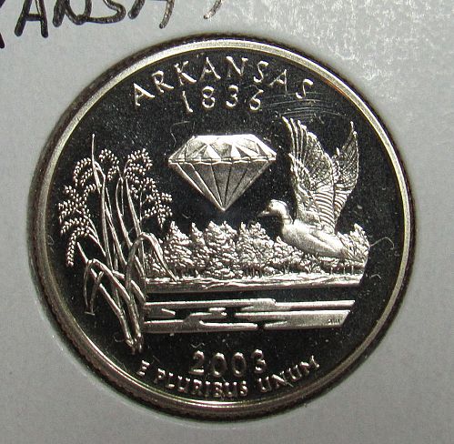2003 S Proof Arkansas 50 States Quarter