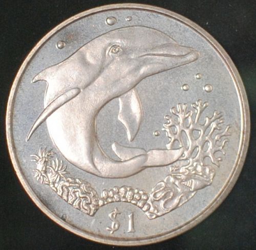 2004 British Virgin Islands Dollar BU Dolphin