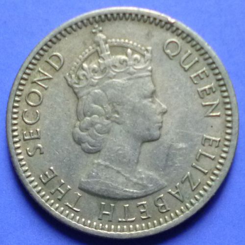 Malaya and British Borneo 10 Cents 1961 KM 2