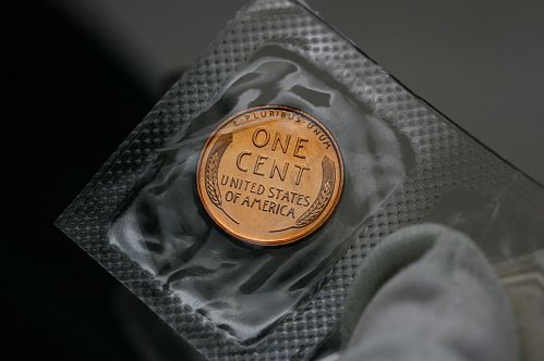 1956 P Lincoln Cent  Proof - Mint Cello From Original Proof Set