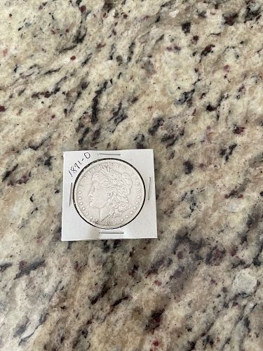 1891 O Morgan Silver Dollar