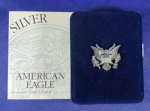 1996 P American Silver Eagle Bullion Coins: Proof