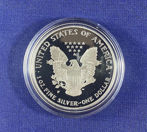1996 P American Silver Eagle Bullion Coins: Proof