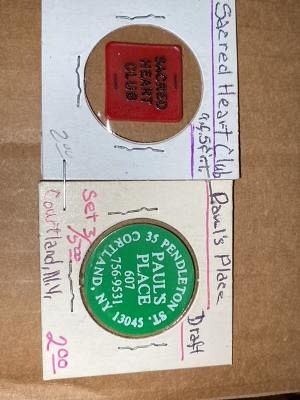 Sacred Heart Club Paul's Place Courtland NY Good For Token