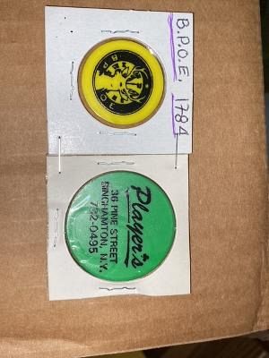Player's Binghamton NY BPOE 1784 Westbrook Ct Good For Token