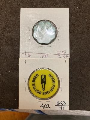 2 Plastic Good For Drink Tokens Hose Co. Butch's Rochester Ny