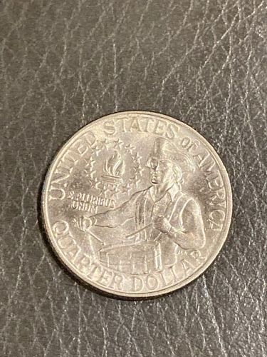 1976 Washington Bi-Centennial Quarter - Uncirculated with deep Luster