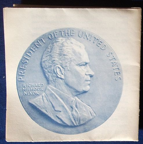 Richard M. Nixon 1st Term Presidential Medal