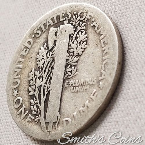 1921 ~ Mercury Dime ~ Good