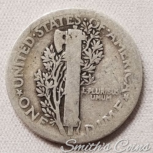 1921 ~ Mercury Dime ~ Good