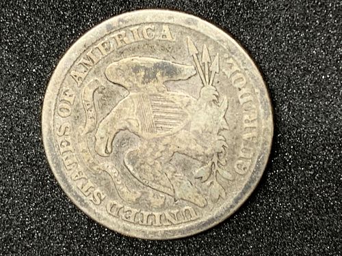 1875 P Seated Quarter
