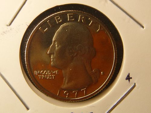 1977 S Washington Quarters