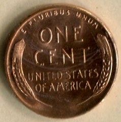 1955 - D  LINCOLN  CENT    B U --- BEAUTIFUL ! !
