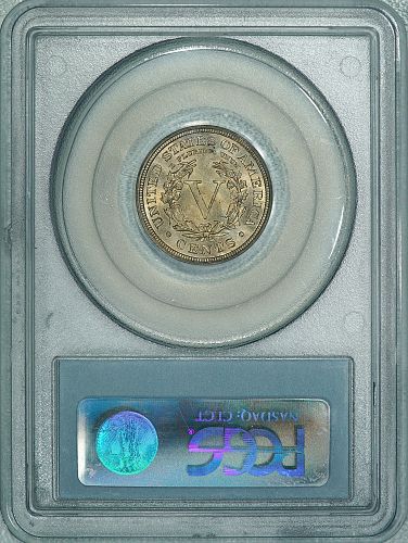 1910 PCGS MS64 CAC Liberty Nickel, a super PQ lustrous eye appealing example