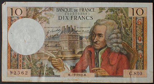 France P147d 10 Francs VF