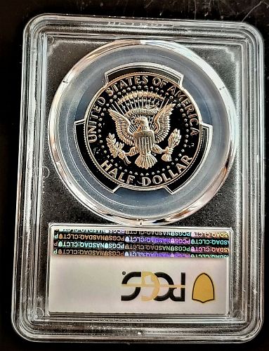 1986-S 50C PCGS PR70DCAM KENNEDY TOP GRADED TOP REGISTRY PROOF DCAM JFK COIN!