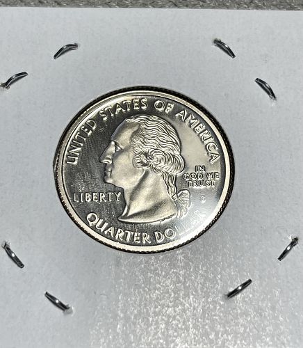 1999-S Deep Cameo New Jersey Proof Washington US State Quarter
