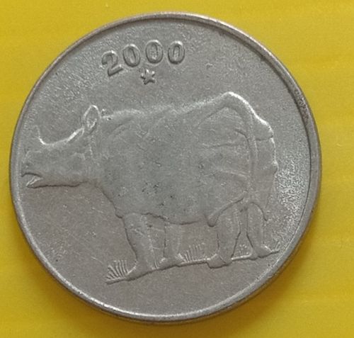 A2)..India circulated coin...2000/H