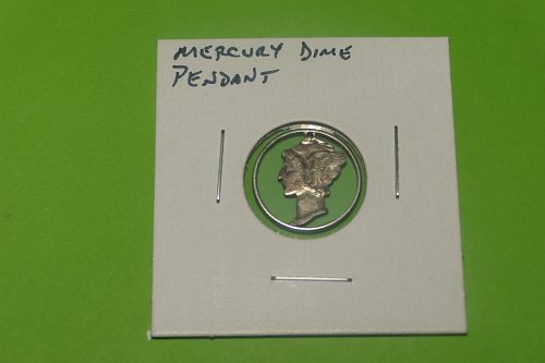 Mercury Dime Pendant  Item# Pendant 2