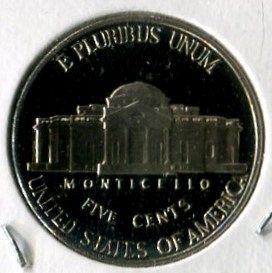 2000 - S JEFFERSON NICKEL  --  PROOF