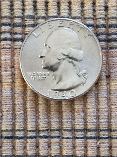 1940 WASHINGTON QUARTER