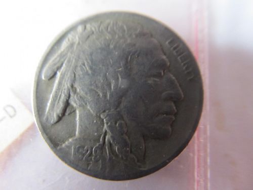 1929 D Buffalo Nickel